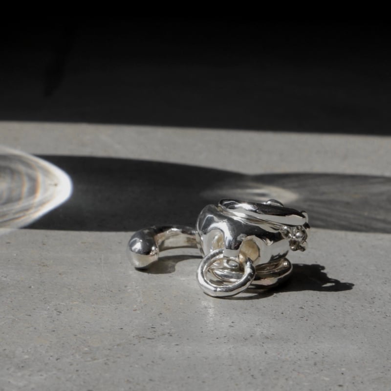 Vintage metal chain ring | Soierie Online Store