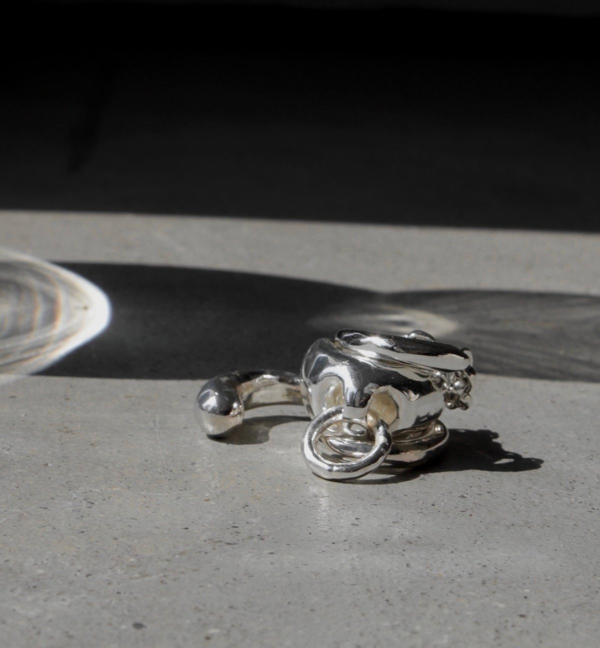 Vintage metal chain ring | Soierie Online Store Vintage metal chain ring | Soierie Online Store
