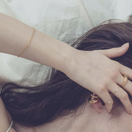norme third bracelet / SV925＋Gold Plated