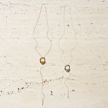 Clarity coil necklace(one color)