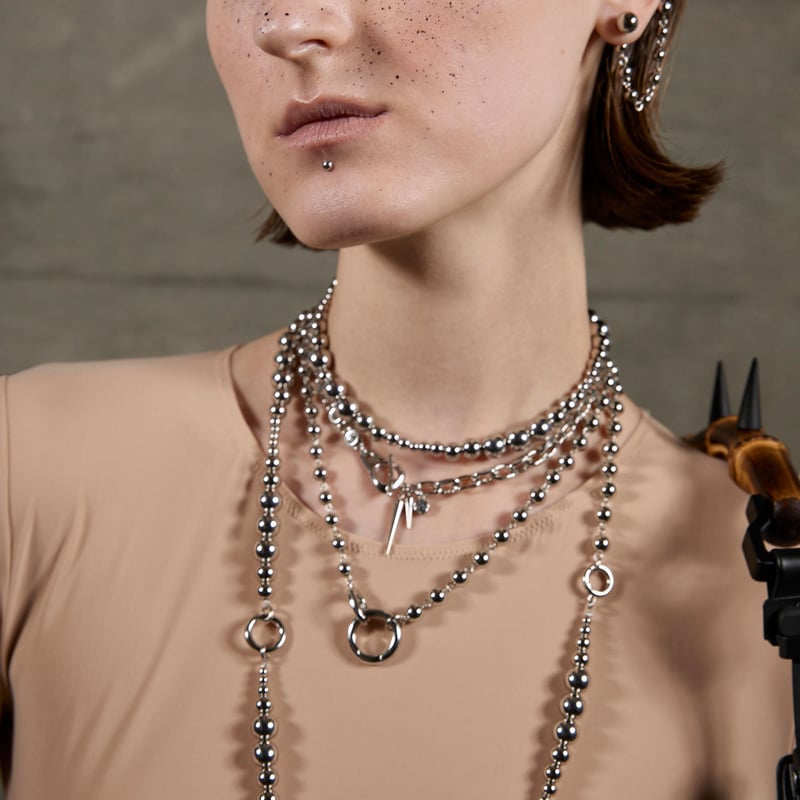 アクセサリー rirarira ガラスアクセサリー Essence ブレスレット -クリア- – iriser