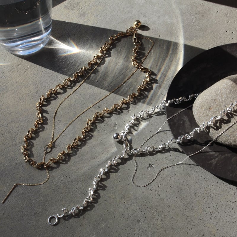 Figue necklace (2P) | Soierie WEB STORE