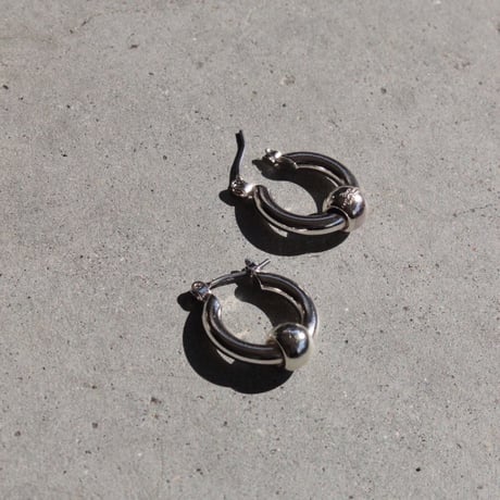 Metal furniture hoop pierce (gloss/2P) [Unisex line]