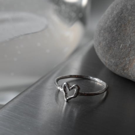 norme open heart mini ring / SV925