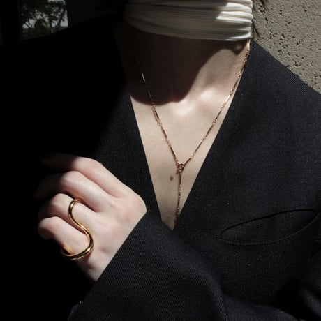 Layered necklace (3P) (one color)
