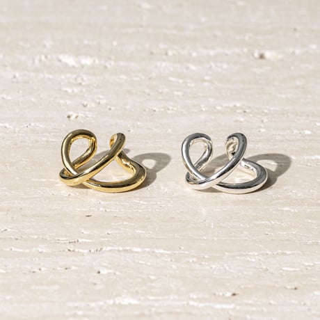 Connect loop earcuff ring (one color)
