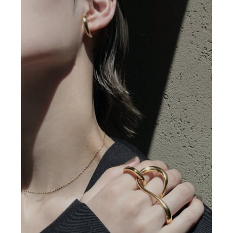 Connect eight loop ring (large/2P) (mix color)