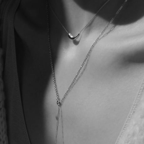 norme third necklace / SV925＋Gold Plated