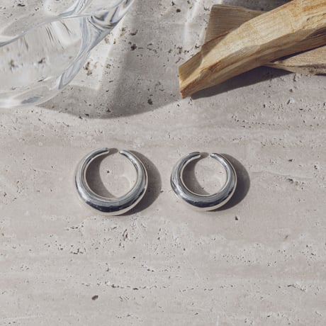 norme sleek earcuff ring (1P) #12 / SV925