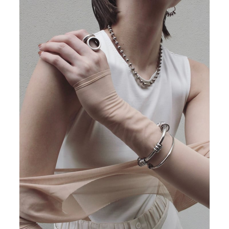 Ball chain necklace / 6.5mm / Matt silver［Unise