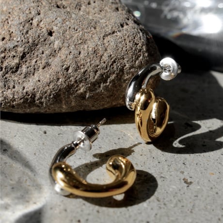 Dripping hoop pierce (mix color)