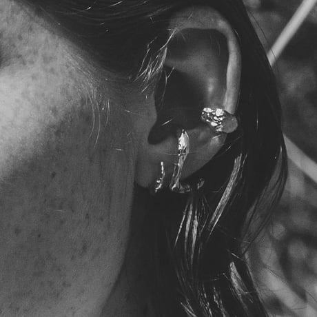 Texture metal earcuff (1P)