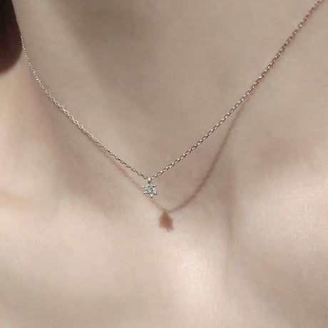 norme diamond necklace / SV925