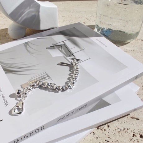 Collar bracelet / Light silver
