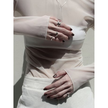 norme second double ring (slim) / SV925