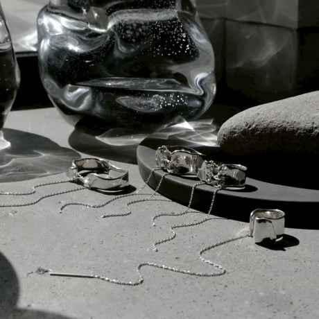 norme playing chain earcuff / SV925