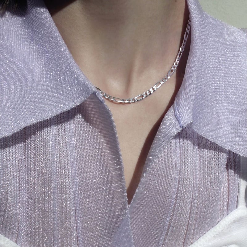norme standard clear necklace [Unisex line] / S