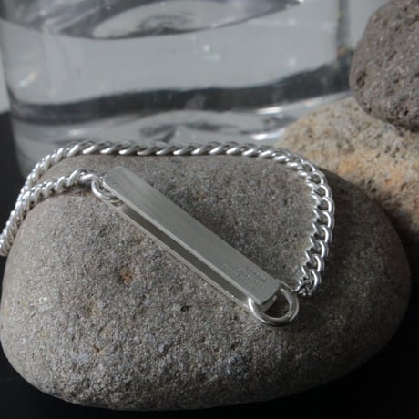 norme ID Plate bracelet (men's) / SV925