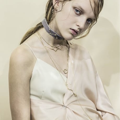 Velour choker (Constellation motif)