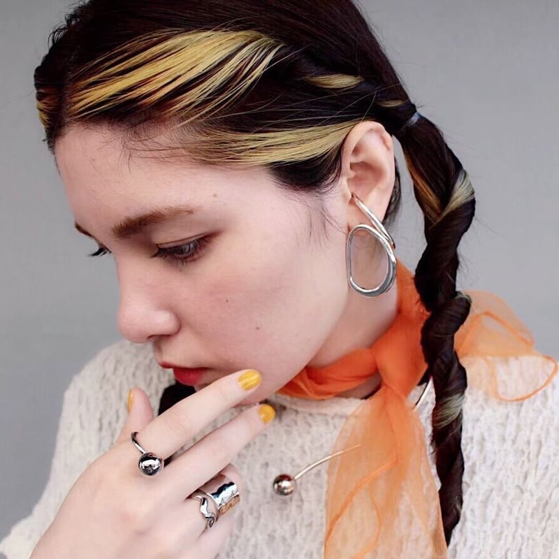 jentlouis Melt half hoop pierce 片耳　新品 jentlouis Melt half hoop pierce 片耳 新品 Melt half hoop