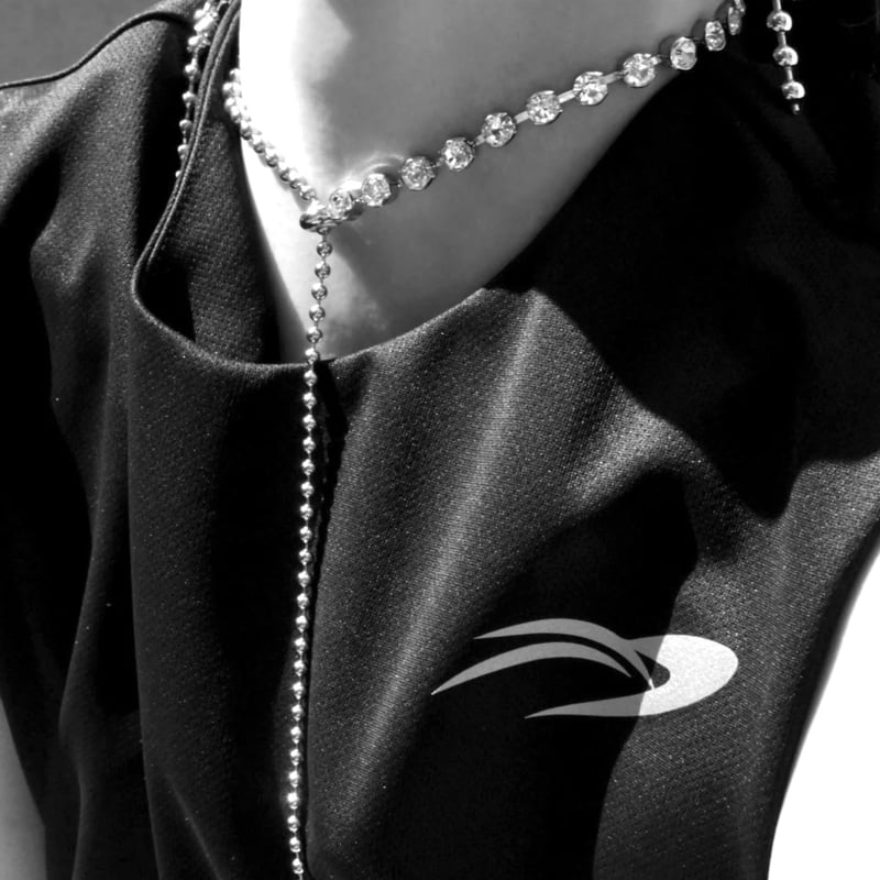 Ball chain stone necklace | Soierie Online Store Ball chain stone necklace | Soierie Online Store