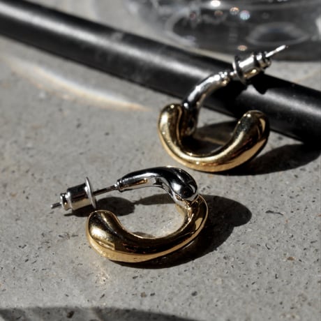 Dripping hoop pierce (mix color)
