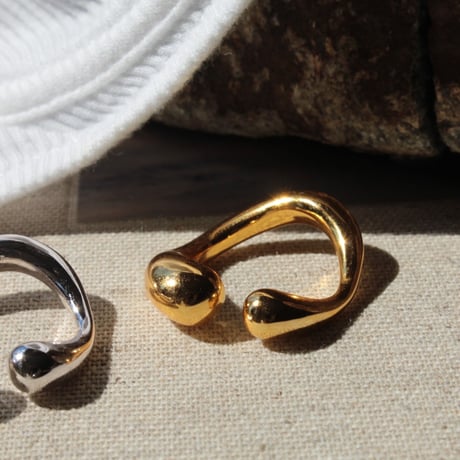 Clarity earcuff ring (one color)
