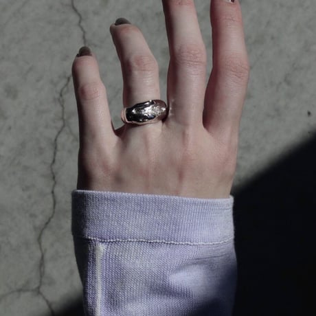 Mud wall earcuff ring [Unisex line]