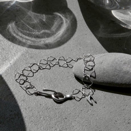 norme hook circle bracelet / SV925