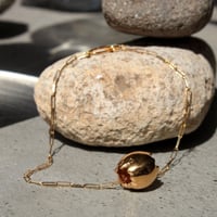 norme true circle bracelet / SV925＋Gold Plated