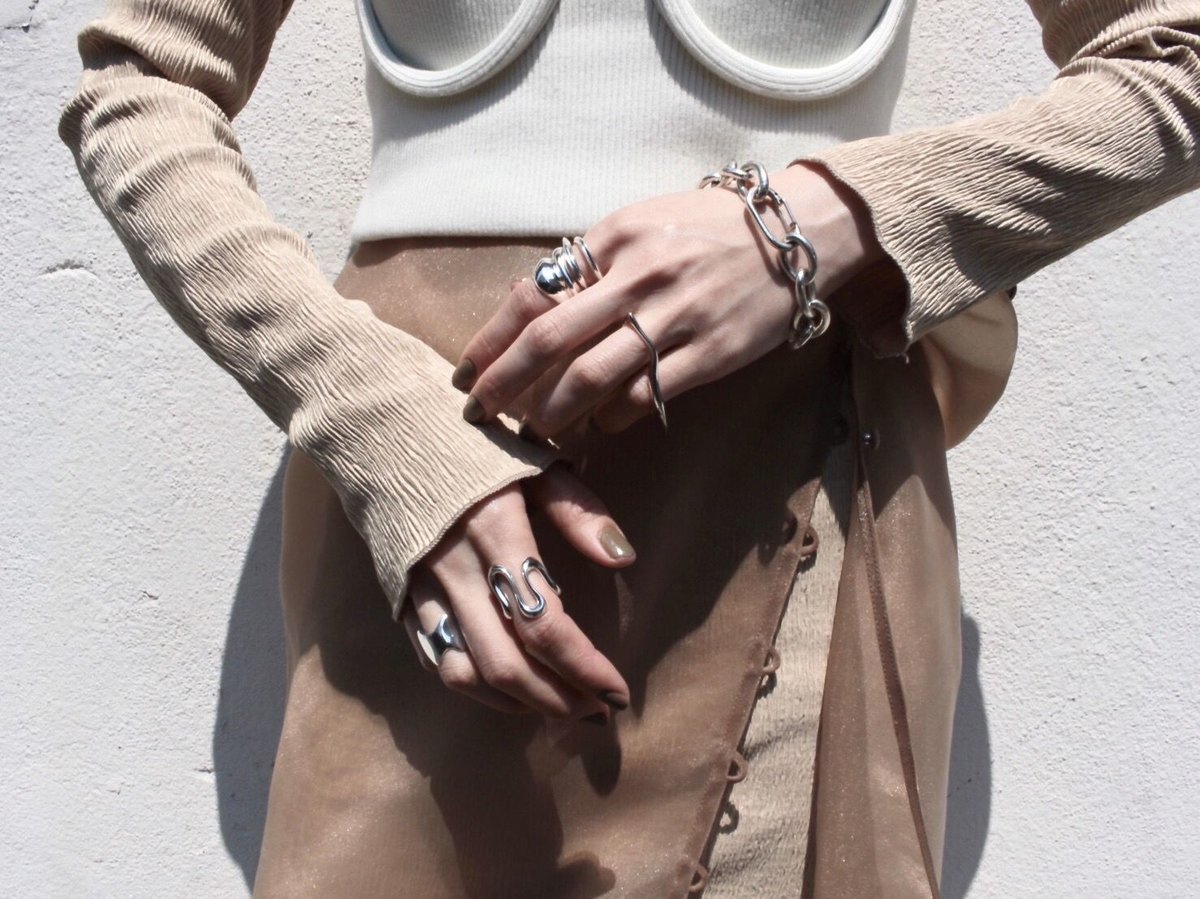 【Soierie】 Clip large bracelet Clip large bracelet | Soierie Online Store