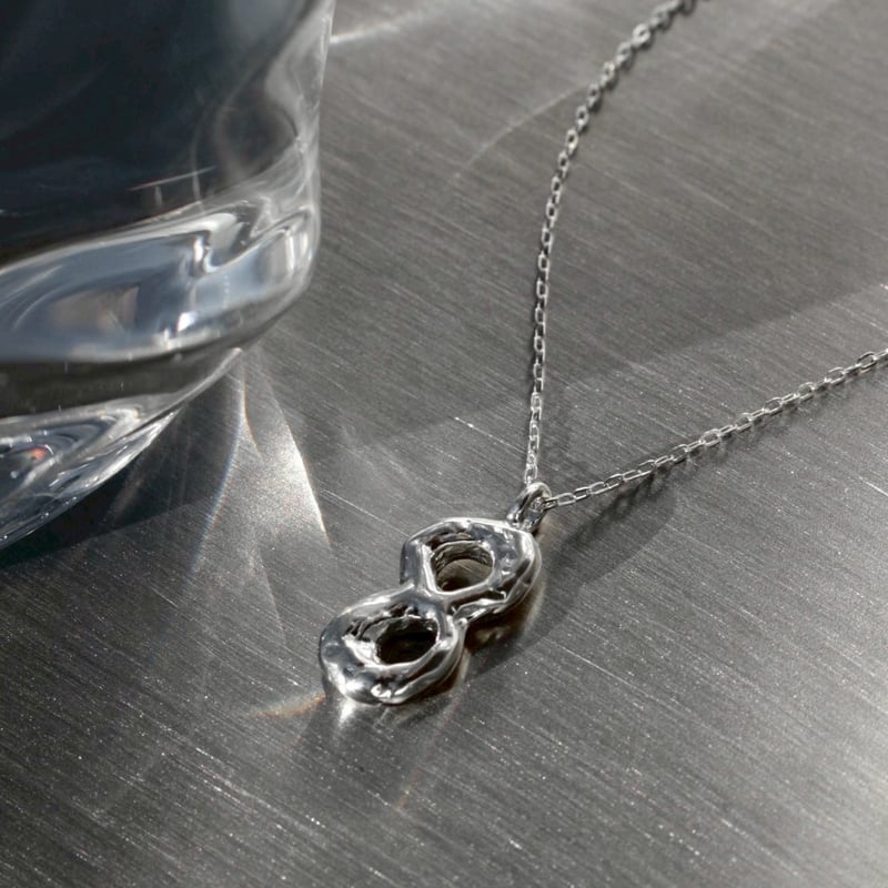 norme numbering necklace / SV925 | Soierie Onli