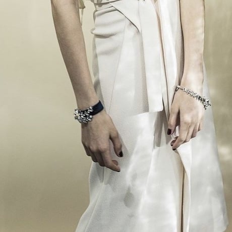 Velour bracelet (Forest motif)