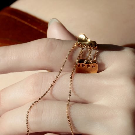 norme playing chain ring / SV925＋Gold Plated