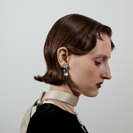Ribbon small earing