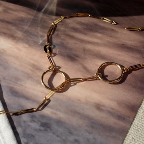 norme clear w bracelet / SV925＋Gold Plated
