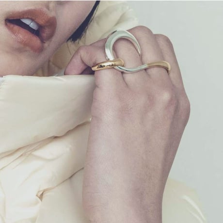 Connect eight loop ring (small/2P) (mix color)