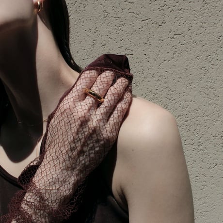 norme shimmer finger bracelet / K18