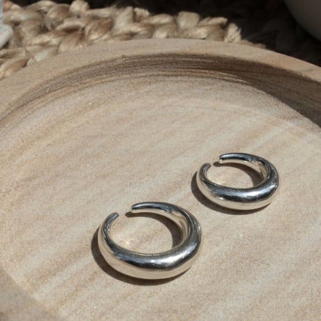 norme sleek earcuff ring (1P) #4 / SV925