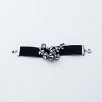 Velour bracelet (Forest motif)