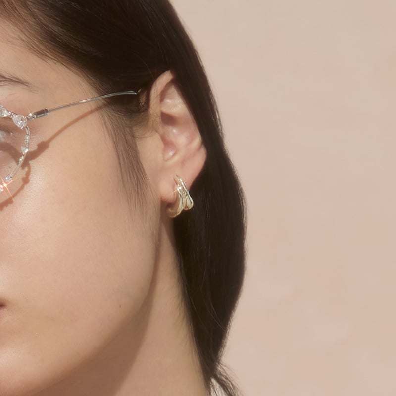 Visions double pierce (one color) | Soierie Onl