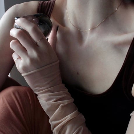 norme necklace (Slim) / K10
