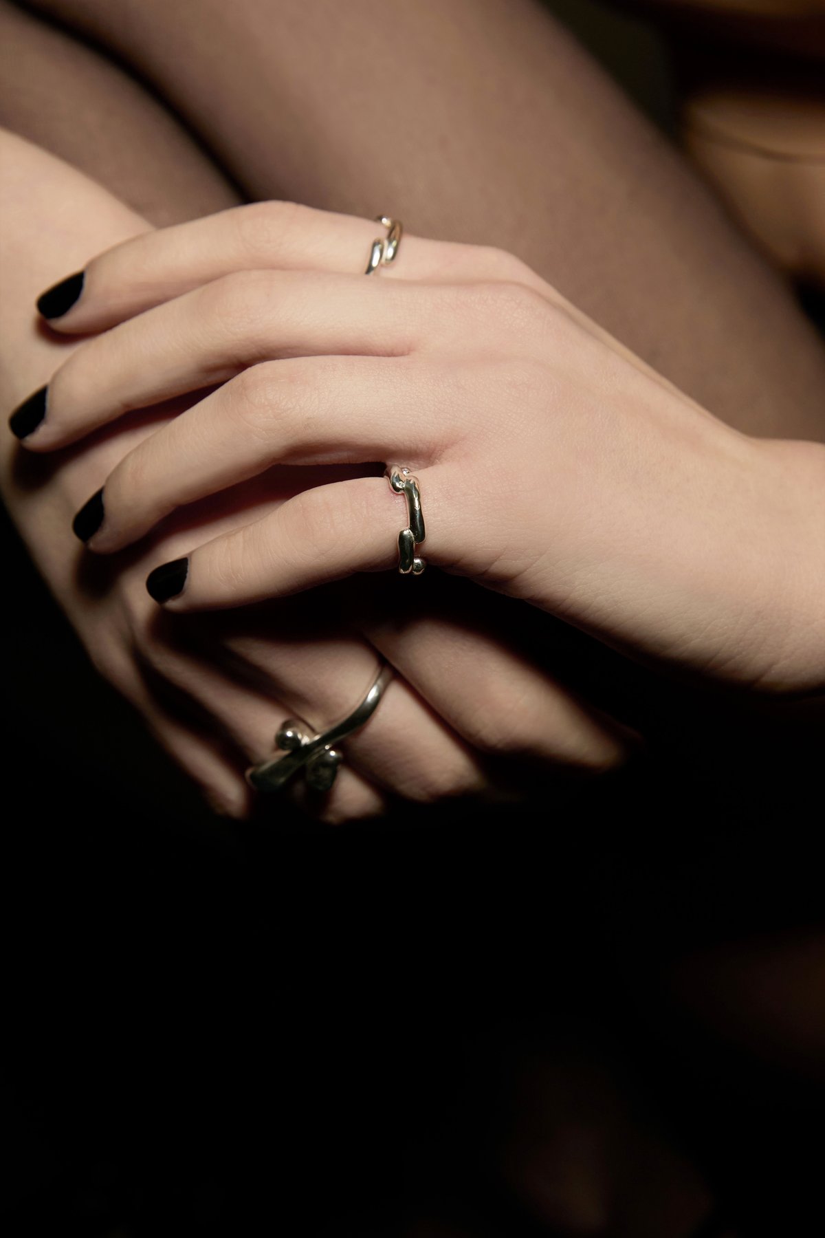 norme lattice cuff pinky ring / SV925 | Soierie