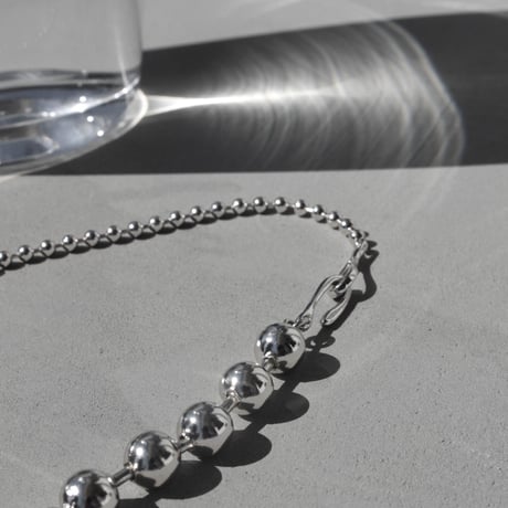 Ball chain hook bracelet [Unisex line]
