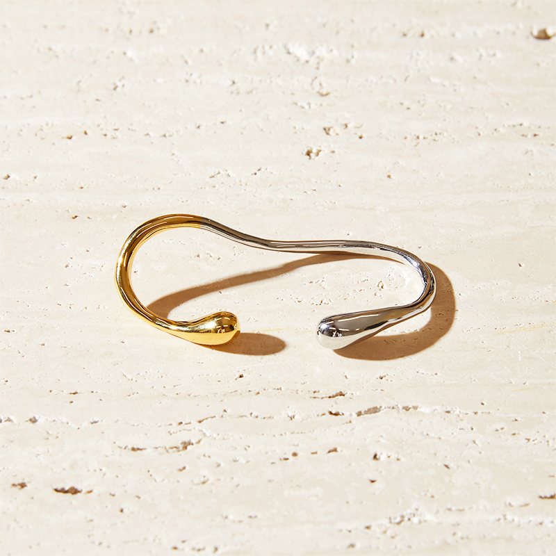 その他 verrier handcrafted Metal art palm cuff (mix color) | Soierie Onlin