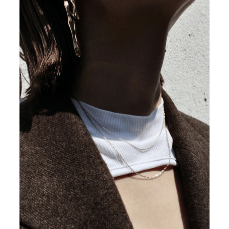 norme necklace (Slim) / K10
