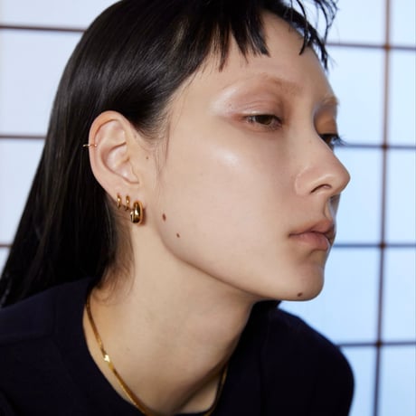 norme dew pierce / SV925＋Gold Plated