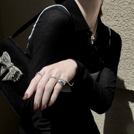 Pome chain simple ring (one color)