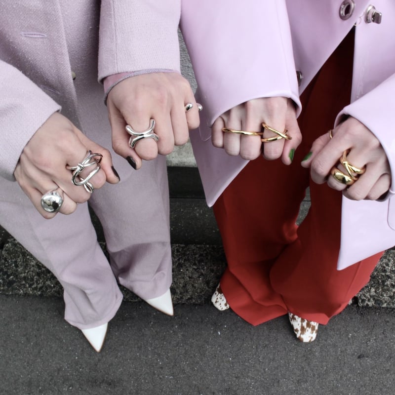 Neo hoop cross ring | Soierie Online Store Neo hoop cross ring | Soierie Online Store