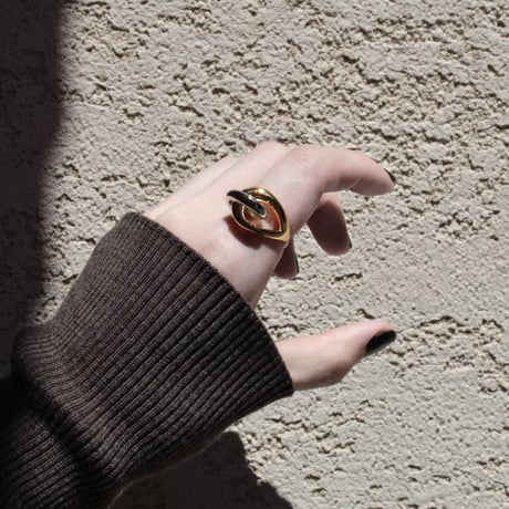 Clarity bit earcuff ring  (mix color)